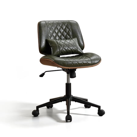 armless office chair with wheels product