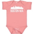 thumbnail image 3 of Inktastic Boston Massachussetts Skyline Boys or Girls Baby Bodysuit, 3 of 5