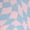 Pink blue sea salt, variant on Women's Regular & Plus Size Bikini, Checkerboard Fold Bikini