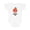 AA-White, variant on Apple of My Daddy's Eye Cute Red Apple Boys or Girls Baby Bodysuit