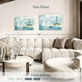 thumbnail image 3 of Elephant Stock Passing The Light Wall Art - Horizontal Canvas Wall Art - Living Room Wall Decor - Transportation Canvas - Blue And White Decor By Paul Brent - 30" x 20", 3 of 4