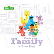 Sesame Street Scribbles: What Is Family?: On Sesame Street (Hardcover)