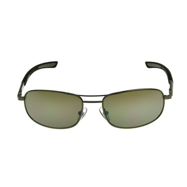 Foster Grant - Foster Grant Men's Gunmetal Rectangle Sunglasses II05 ...