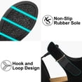 thumbnail image 4 of Ablanczoom Flats Sandals for Women: Comfortable Dressy Womens Sandals Arch Support Wedge Summer Shoes, 4 of 6
