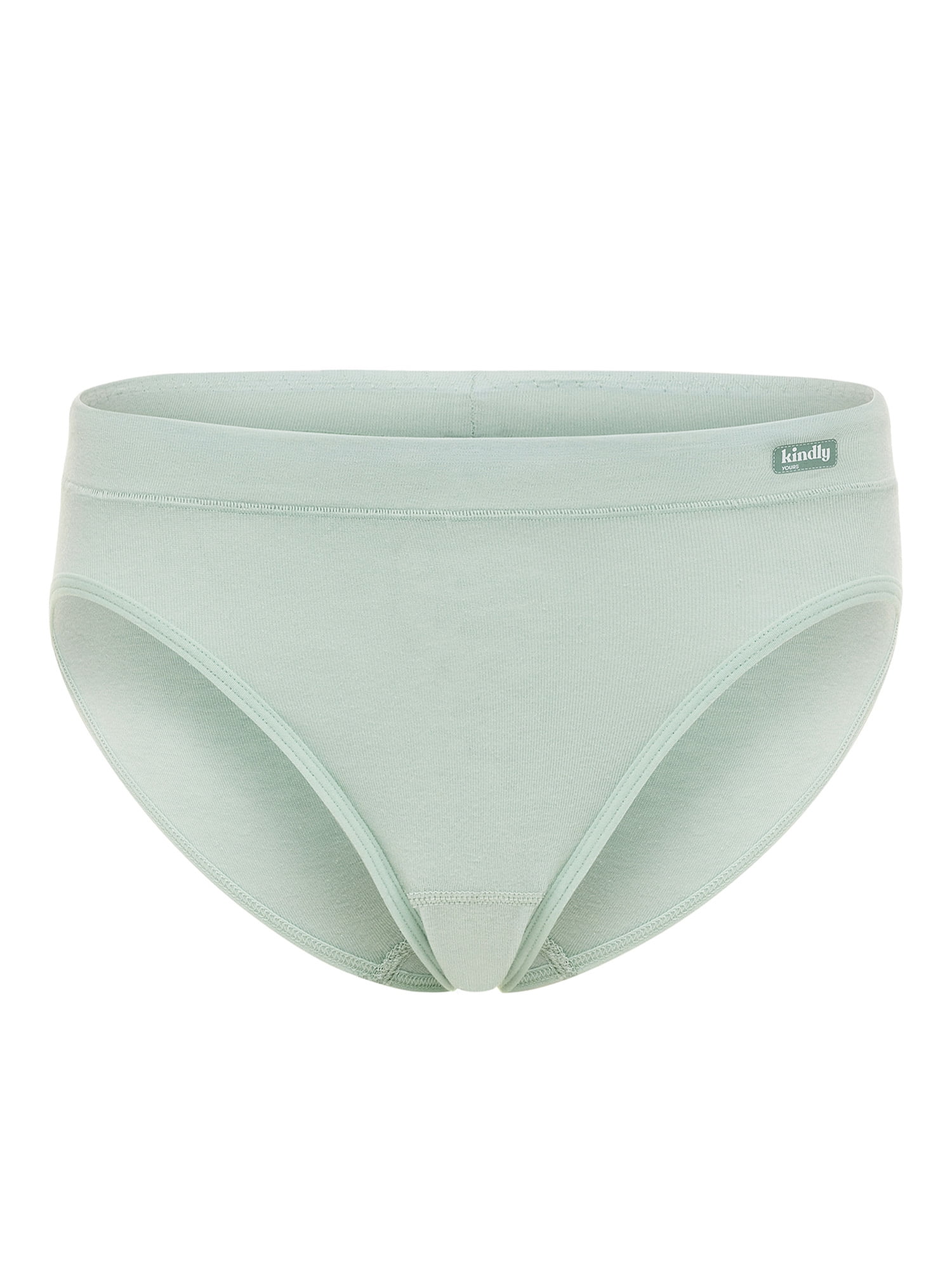 Kindly Yours Women’s Natural Comfort Cotton Modal Bikini Underwear, 3-Pack, Sizes XS-XXXL