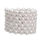 thumbnail image 3 of Pulsera elástica con perlas y diamantes de imitación perfecl para mujer 7 fila, 3 of 8