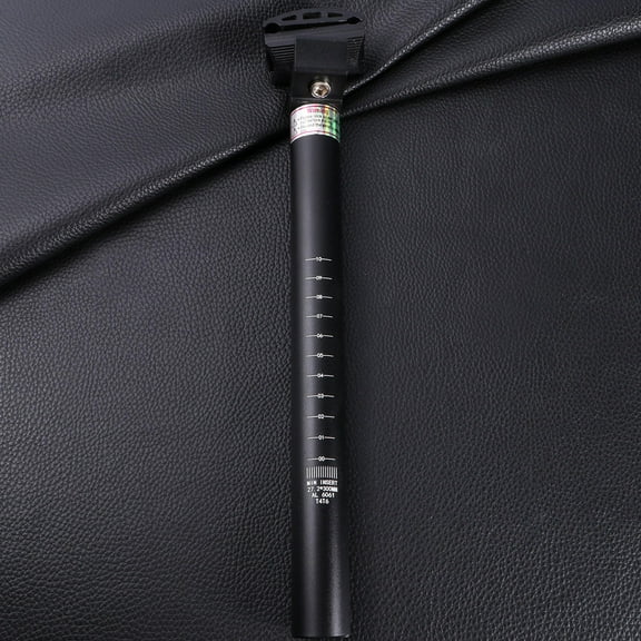 GOOHOCHY 27.2mm Aluminum Alloy Seatpost Mountain Bike Bike Seat Tube Seat Post for Most Road Bike Downhill Bike Track Bike Fixed Gear (Black)