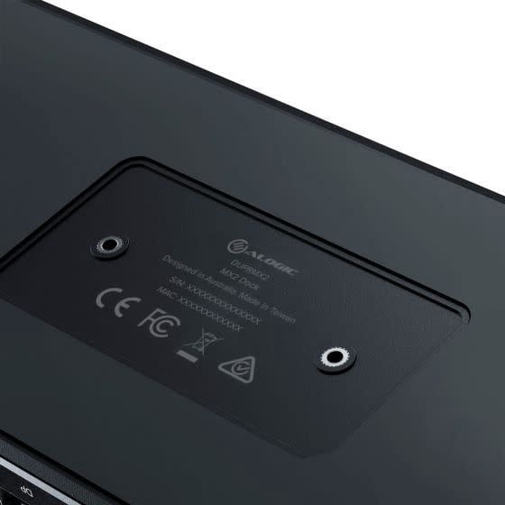 ALOGIC MX2 USB-C Dual Display DP Alt. Mode Docking Station – With 65W Power Delivery, Space Grey