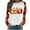 White, variant on Mhoxuto Fall Shirts for Women Thanksgiving Pumpkin Coffee Latte Graphic Pullover Sweatshirts Fall Long Sleeve Plaid Raglan Tops
