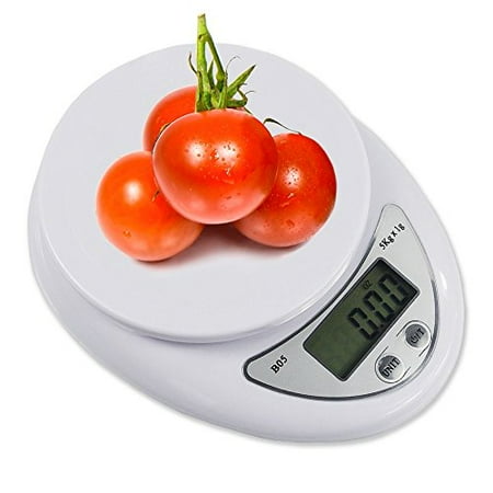Digital Nutrition Scale Digital Kitchen Food Scale Accurate Electronic Nutrition Weight Precise Baking Weighing Scales White ()