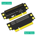 thumbnail image 1 of PCI-E 8X 3.0 90 Degree Reverse Male to Female Riser Card for 2U Server (Installation Direction Towards CPU), 1 of 6