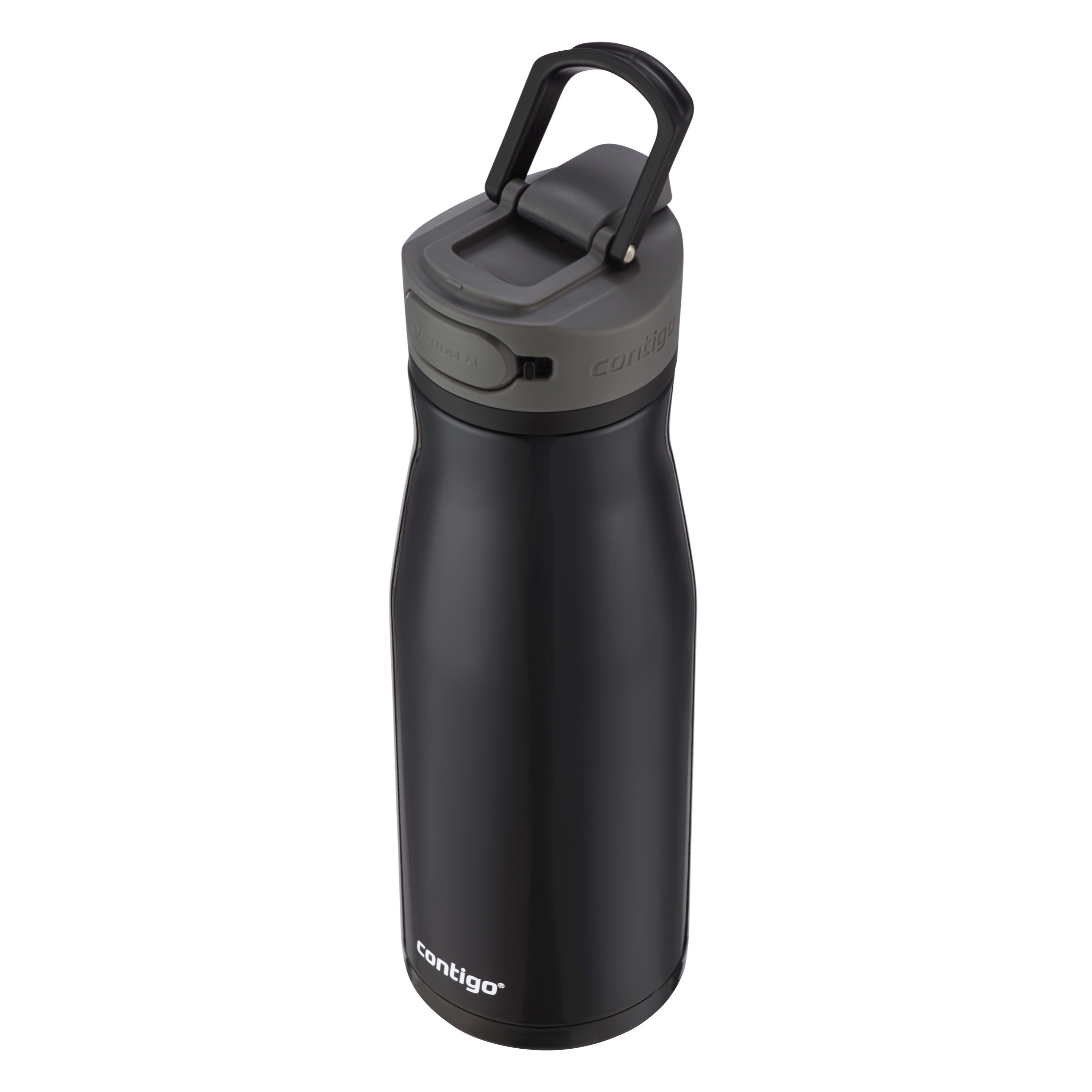 Contigo Cortland 2.0 Autoseal Flip Top Water Bottle, Licorice, 32 Fl Oz 