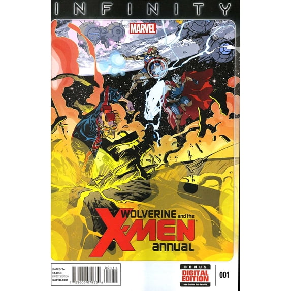 Wolverine And The X-Men Annual #1 VF ; Marvel Comic Book
