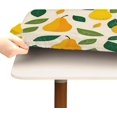 thumbnail image 4 of Watermelon Ice Lolly Square Fitted Table Cover Elastic Tablecloth Reusable Waterproof Fabric Table Cloth for Dining Kitchen Party Indoor Outdoor, 34X34 Inch, 4 of 6