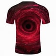 thumbnail image 4 of kpoplk Men's Casual Vintage Graphic T-Shirt Relaxed Fit Short Sleeve Crew Neck Soft Cotton Blend Retro Print Summer Tee Top Size M,Wine, 4 of 5