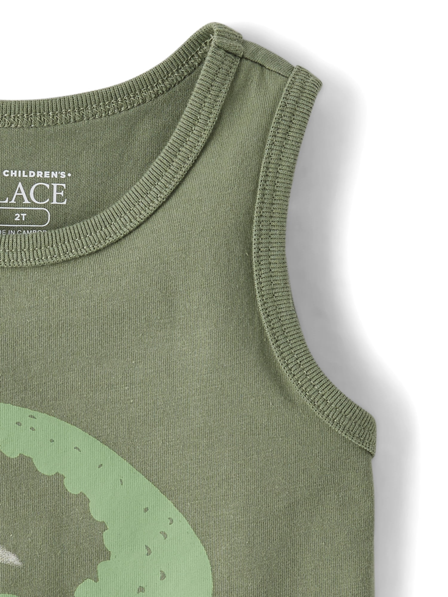 The Children's Place Baby & Toddler Boys Graphic Sleeveless Tank Top, Sizes 6M-5T