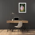 thumbnail image 3 of Anon, Ellen 11x14 White Modern Wood Framed Museum Art Print Titled - Abstract flowers, digitally manipulated, 3 of 4