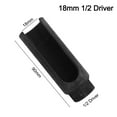 thumbnail image 1 of Oxygen Sensor Socket1/2Inch Drive Removal Installation Tool 8mm 18mm Accessories B, 1 of 9