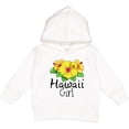 thumbnail image 2 of Inktastic Hawaii Girl Hibiscus Flowers Toddler Hoodie, 2 of 4