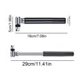 thumbnail image 2 of High Pressure Bike Pump, 300PSI High Pressure Two Way Tire Inflator, Universal Bike Tire Pump Riding Gear, Portable for Basketball, Mountain Bikes, Football, Volleyball, 2 of 9