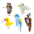 thumbnail image 3 of Bloques de construcción de animales MOC, escena de partículas pequeñas, tigre, oveja, pato, caballo, ballenas, modelo educativo, zoológico, regalo ensamblado, ladrillos de juguete DIY, 3 of 5