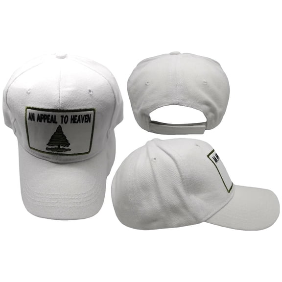 An Appeal To Heaven Washington Cruiser's White Adjustable Embroidered Cap Hat