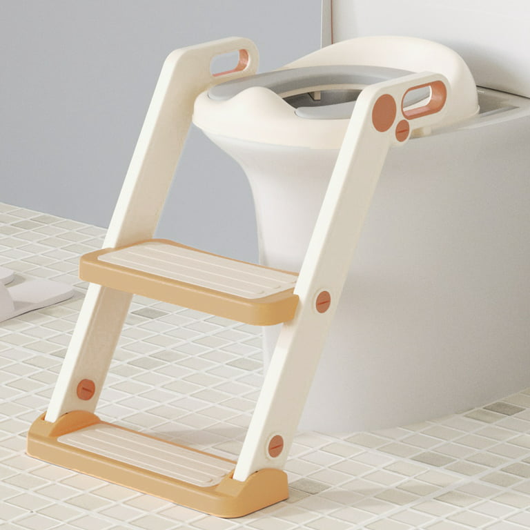KORIMEFA Baby Potty Training Seat, Foldable Potty Toilet Seat for Boys  Girls Kids Toddler (Gold)