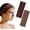 mix brown set, variant on Polka Dot Turban Headbands for Women Girls Wide Boho Hair Accessories for Thick Thin Hair Bands Elastic Brown Polka Dot Bandanas for Women Girls Stretchy Bandana for Workout Headband 2 count