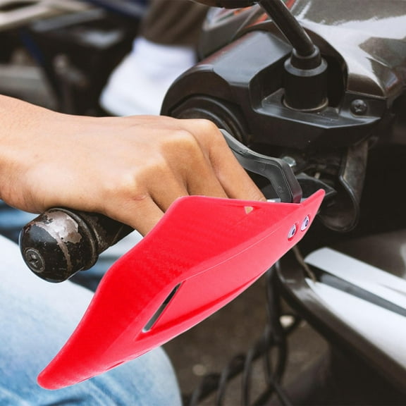 WHAMVOX 1 Pair Universal Motorcycle Handguards, Handlebar Hand Guard Protection for Dirt Bikes All Weather Motorcycle Handguards Universal Handguards for Motorcycles