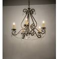 thumbnail image 5 of Meyda Tiffany 118041 Adrianna 5 Light 26" Wide Crystal Candle Style Chandelier - Crystal, 5 of 5