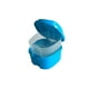 thumbnail image 2 of Advancent Caja organizadora de baño para dentadura, caja de almacenamiento de postizos dentales con contenedor de red colgante, cajas de Almacenamiento y organización del hogar, 2 of 3