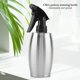 thumbnail image 2 of Bomba de riego a presión Maceta de acero inoxidable Multifuncional Lata de flores de agua privada para plantas de jardín de interior y exterior 350ml. Afortunado Sencillez, 2 of 5