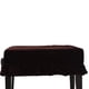 thumbnail image 3 of Cubierta de Banco de Un Asiento para Piano Protección a Prueba de Polvo Piezas de Repuesto para Piano - café Sunnimix Funda para silla de piano a prueba de polvo, 3 of 8
