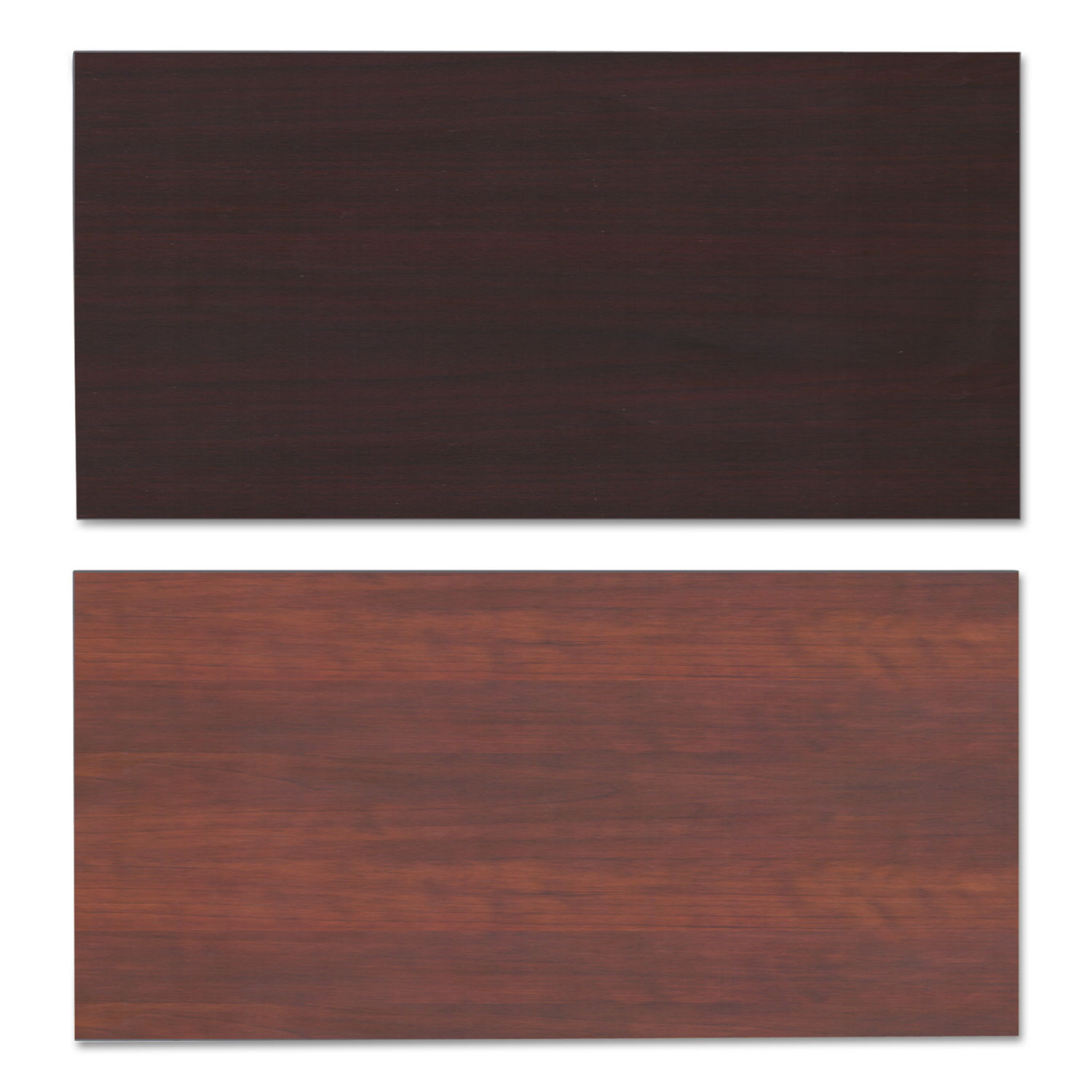 Alera Reversible Laminate Table Top, Rectangular, 47 5/8 X 23 5/8, Med Cherry/mahogany