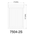 thumbnail image 2 of Z-Lite 2 Light Wall Sconce, 2 of 8