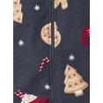 thumbnail image 3 of The Children's Place Baby And Toddler Boys Long Sleeve Gingerbread Snug Fit Footed PJs, Sizes NB-18M, 3 of 4