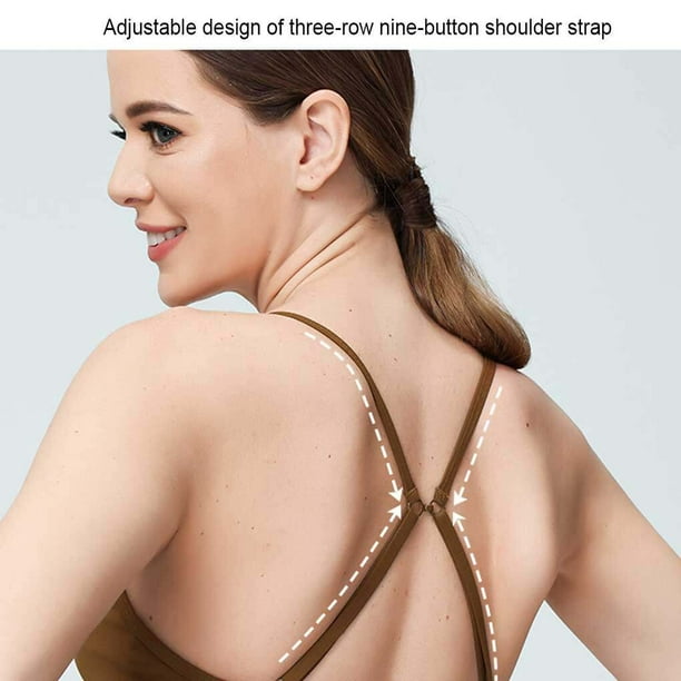 Yoga Bra Back Closure Side Side Breast Elastic Breast Elastic