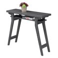 thumbnail image 1 of Convenience Concepts Console Newport Lynda en Bois Gris, 1 of 4