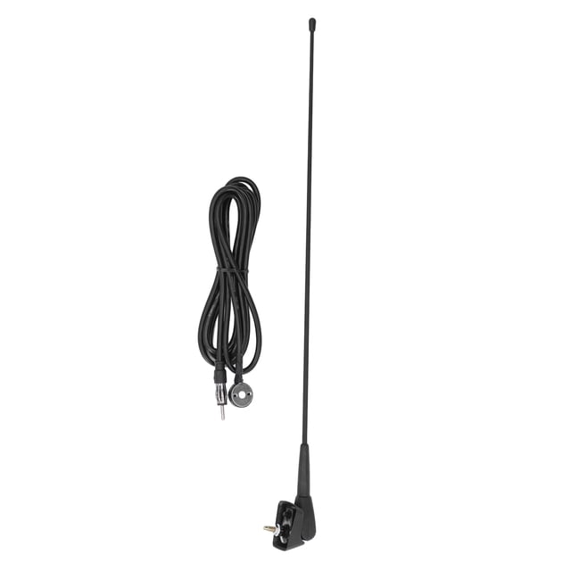 Antena de radio para coche, antena de radio para coche, antena estéreo de goma para coche, antena de señal para coche compacta y ligera