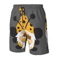 thumbnail image 4 of Pofeuu Bee Gnome With Sunflower Prin Men's Swim Trunks Quick Dry Bathing Suit Swimming Board Shorts Mesh Lining Beach Swimwear-Medium, 4 of 6