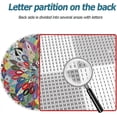 thumbnail image 5 of Puzzle-Blooming Color-1000 Pieces Color Challenge Blue Board Round Jigsaw Puzzles, 5 of 5