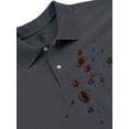 thumbnail image 2 of Jerzees School Uniform SpotShield Long Sleeve Polo (Little Boys & Big Boys), 2 of 6