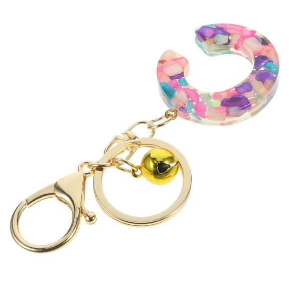 unbranded  Letter Key Pendant Retractable Keychain Keys Man Mother Colorful