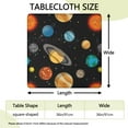 thumbnail image 2 of Spacecraft Elastic Fitted Tablecloth Snug Fit Square Cover for Outdoor & Indoor Use, 2 of 5