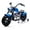 Blue, variant on MUKIDY 24V Electric Dirt Bike for Kids, 250W Ride on Motorcycle with Twist Grip Throttle, Key Start, Music, Speed up to 12.4 mph, Age 8+, Red