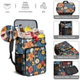 thumbnail image 5 of Travel Cooler Bag - Colorful Floral Pattern Camping Beer Cooler Backpack with Bottle Opener- Waterproof Insulated Picnic Backpacks - Cooler Bag for Beach, 5 of 6