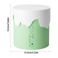 thumbnail image 3 of Naittoop Desktop Trash Can Cute Small Bedroom Bedside Office Plastic Scandinavian Storage Bucket Mini With Lid Home Use Multi-scene Use Wider Pressure Ring, 3 of 6