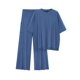 thumbnail image 1 of Set de salón Outfit PRETTYGARDEN para mujer, 2 piezas, azul, talla M, 1 of 8