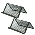 thumbnail image 4 of Niceauty 2Pcs Desktop Shelf Black Mesh Designed For Office Professionals Desk Storage, 4 of 8