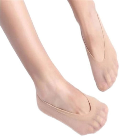 10 Pairs Lady Antiskid Invisible Liner No Show Ped Low Cut Socks
